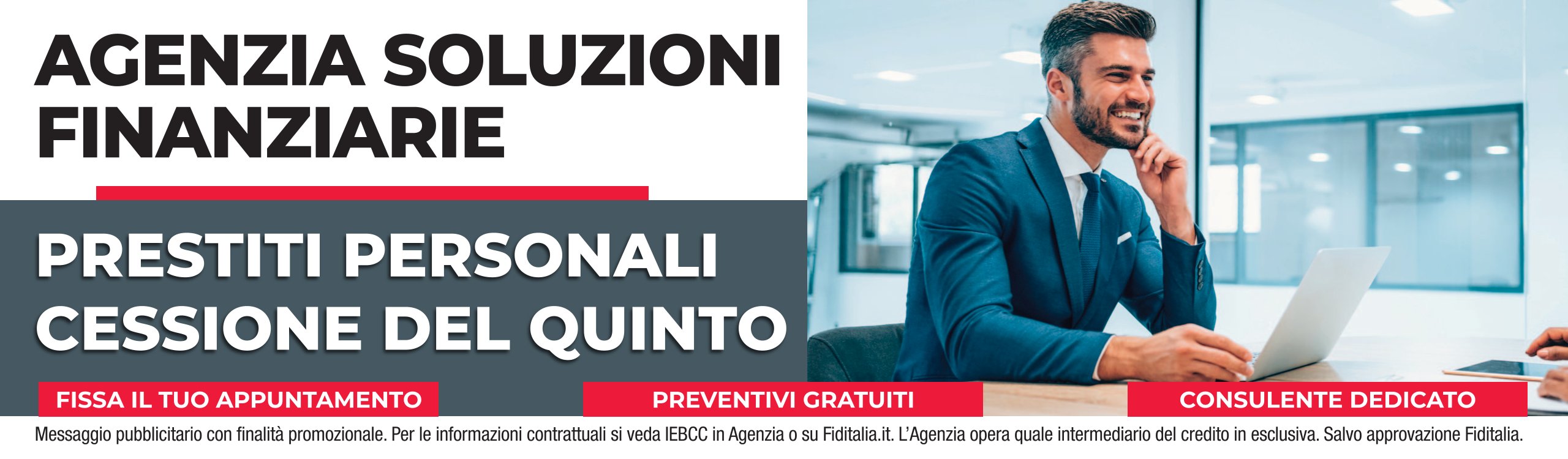 Contatti SOLUZIONI FINANZIARIE DI BREGA MASCIA filiali Fiditalia - Prestiti personali, Cessione del quinto